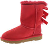 Big & Little Kid UGG Bailey Bow II Ribbon Red (1017394K-RBRD)
