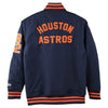 Men's New Era MLB Houston Astros Navy Blue/Orange Warm Up Jacket