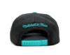 Mitchell & Ness Black/Teal NBA San Antonio Spurs Sharktooth HWC Snapback - OSFA