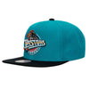 Mitchell & Ness Teal/Bk NBA Detroit Pistons Team Ground 2.0 HWC Snapback - OSFA