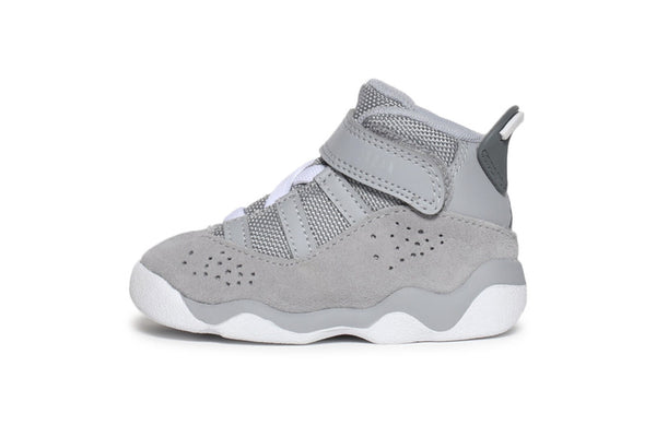 Toddler's Jordan 6 Rings Wolf Grey/Cool Grey-White (323420 009)