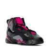 Big Kid's Jordan True Flight Black/Dark Grey-Deadly Pink (342774 009)