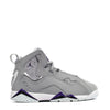 Little Kid's Jordan True Flight Wolf Grey/Court Purple-Black (343796 051)
