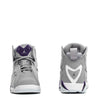 Little Kid's Jordan True Flight Wolf Grey/Court Purple-Black (343796 051)