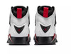 Toddler's Jordan True Flight White/Black-Varsity Red (343797 100)