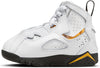 Toddler's Jordan True Flight White/Black-Yellow Ochre (343797 107)
