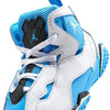 Toddler's Jordan True Flight White/University Blue-Black  (343797 140)