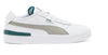 Men's Puma Clasico Puma White-Gray-Malachite (381109 09)