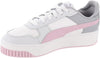 Women's Puma Carina Street Puma White-Grape Mist-Silver (389390 23)
