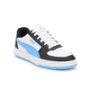 Big Kid's Puma Black-Team Light Blue-Puma White
