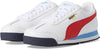 Big Kid's Puma Roma 24 Standard Puma White-For All Time Red (399334 17)