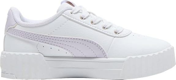 Little Kid's Puma Carina 3.0 First Blossom AC Puma White Lilac Frost (401986 01)