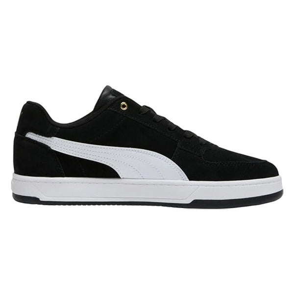Men's Puma Caven 2.0 Full Suede Black-Puma White-Puma Gold (402372 01)