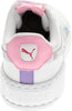 Big Kid's Puma Carina 3.0 Flower Power JR Puma White-Icy Blue (403112 01)