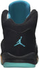 Little Kid's Jordan 5 Retro Black/Aquatone-Taxi (440889 047)
