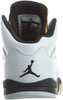 Toddler's Jordan 5 Retro BT White/Black-Mtlc Gold Coin (440890 133)