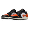 Men's Jordan 1 Low Black/Starfish-White-Sail (553558 081)