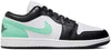 Men's Jordan 1 Low White/Black-Green Glow (553558 131)