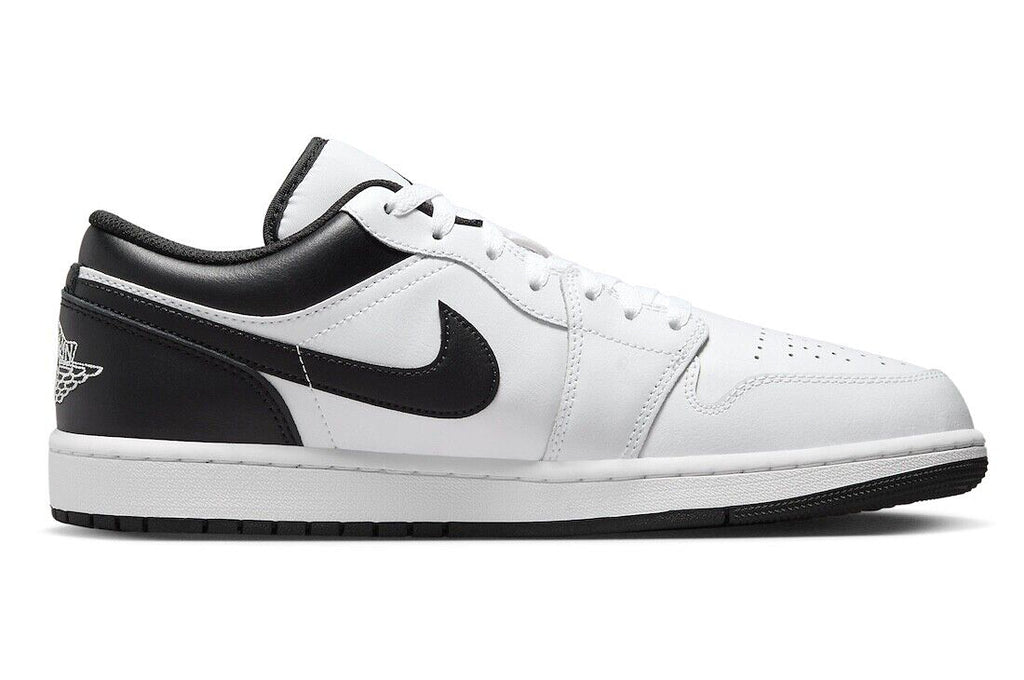 Men's Jordan 1 Low White/Black-White (553558 132)