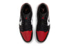 Men's Air Jordan 1 Low White/Black-Varsity Red-White (553558 161)