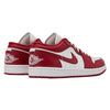 Men's Jordan 1 Low Summit White/Varsity Red (553558 166)