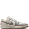 Men's Jordan 1 Low Sail/Fire Red-College Grey (553558 169)