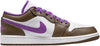 Men's Air Jordan 1 Low Palomino/Wild Berry-White (553558 215)