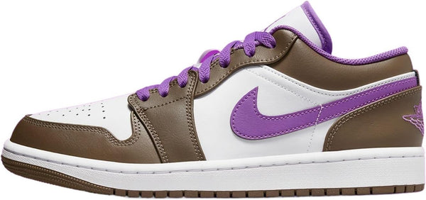 Men's Air Jordan 1 Low Palomino/Wild Berry-White (553558 215)