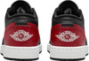 Big Kid's Jordan 1 Low Black/Varsity Red-Summit White (553560 067)