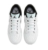 Big Kid's Jordan 1 Low White/Black-White (553560 132)