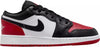 Big Kid's Air Jordan 1 Low White/Black-Varsity Red-White (553560 161)