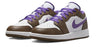 Big Kid's Air Jordan 1 Low Palomino/Wild Berry-White (553560 215)