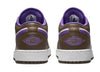 Big Kid's Air Jordan 1 Low Palomino/Wild Berry-White (553560 215)