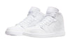 Men's Jordan 1 Mid White/White-White (554724 136)