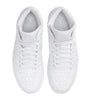 Men's Jordan 1 Mid White/White-White (554724 136)