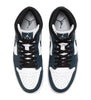 Men's Jordan 1 Mid Armory Navy/White-Black (554724 411)