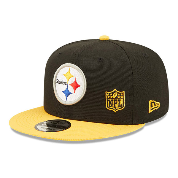 New Era 9Fifty NFL Pittsburgh Steelers Blackletter Arch OTC Snapback - OSFM