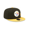 New Era 9Fifty NFL Pittsburgh Steelers Blackletter Arch OTC Snapback - OSFM