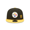 New Era 9Fifty NFL Pittsburgh Steelers Blackletter Arch OTC Snapback - OSFM