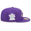 Men's New Era 59Fifty Purple Los Angeles Lakers Pop Sweat Fitted