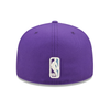 Men's New Era 59Fifty Purple Los Angeles Lakers Pop Sweat Fitted