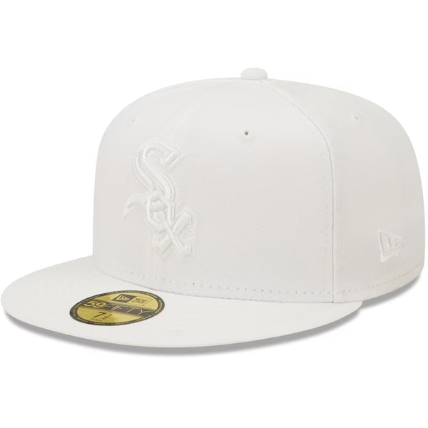 New Era MLB Chicago White Sox White on White Fitted (60291343)