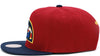 Mitchell & Ness Maroon/Navy Blue NBA Denver Nuggets Core Basic Snapback - OSFA