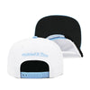 Men's Mitchell & Ness White/Light Blue NBA Chicago Bulls Uni Home 2 Tone Snapback - OSFA