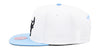 Men's Mitchell & Ness White/Light Blue NBA Chicago Bulls Uni Home 2 Tone Snapback - OSFA