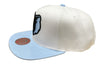 Mitchell & Ness Wt/Lt Blu NBA Memphis Grizzlies Uni Home 2 Tone Snapback - OSFA