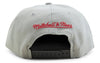 Men's Mitchell & Ness Grey NBA Milwaukee Bucks Cool Grey 3 Snapback - OSFA