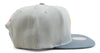 Men's Mitchell & Ness Grey NBA Milwaukee Bucks Cool Grey 3 Snapback - OSFA