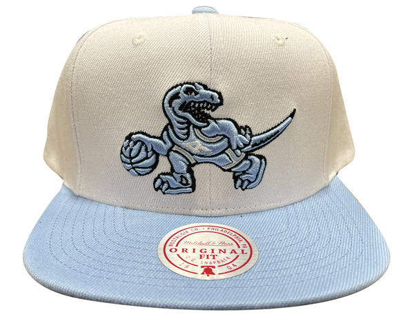 Mitchell & Ness Wht/Blu NBA Toronto Raptors Uni Home 2 Tone HWC Snapback - OSFA