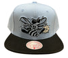 Mitchell & Ness Bl/Bk NBA Charlotte Hornets Uni Away 2 Tone HWC Snapback - OSFA